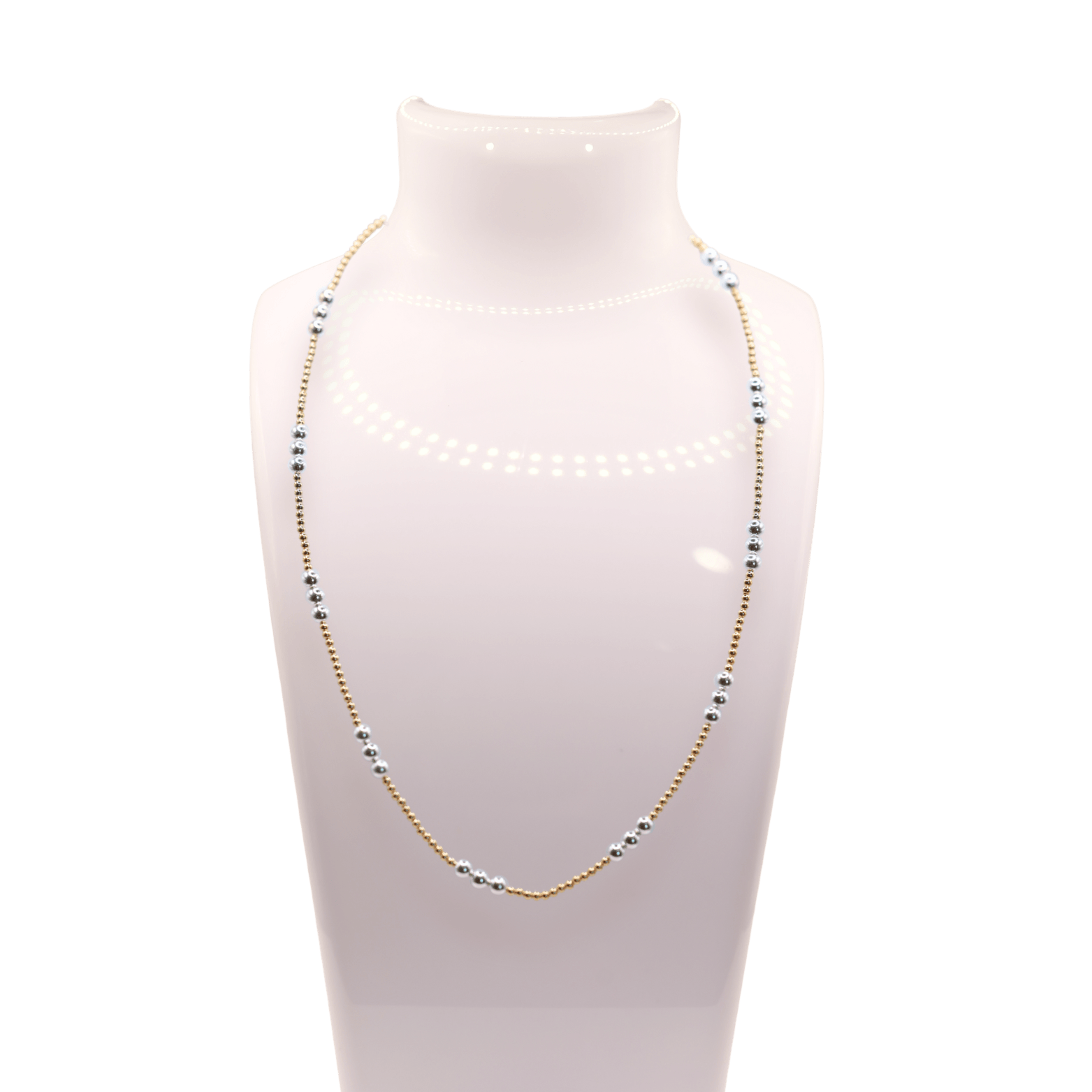 ILY Mixed Metal Necklace