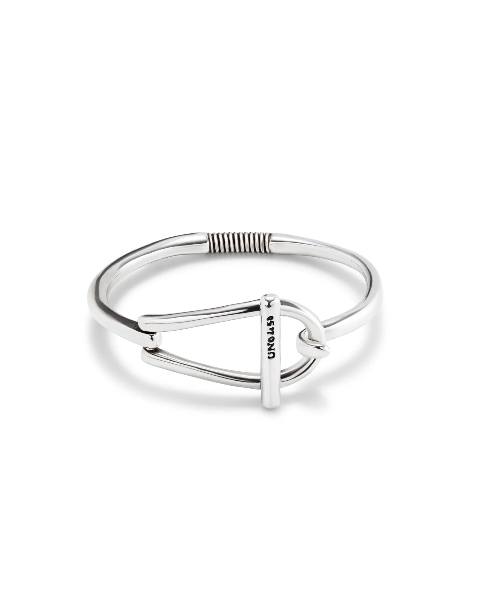 Uno de 50 Teen Bracelet Silver Plated Link Buckle Clasp Size Medium — Accents Boutique, Marble Falls TX