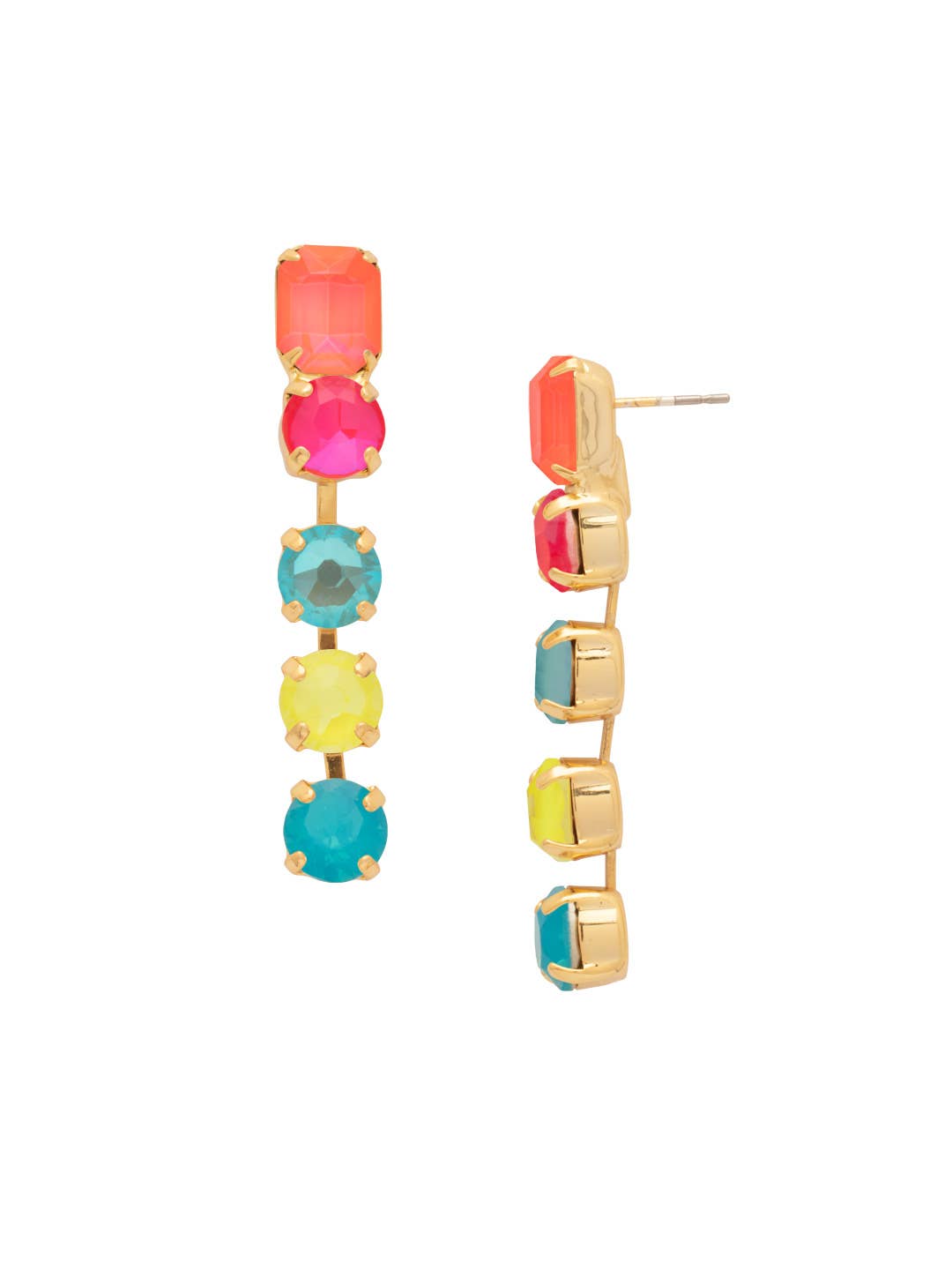 Sorrelli Alice Dangle Earrings - Vibrant