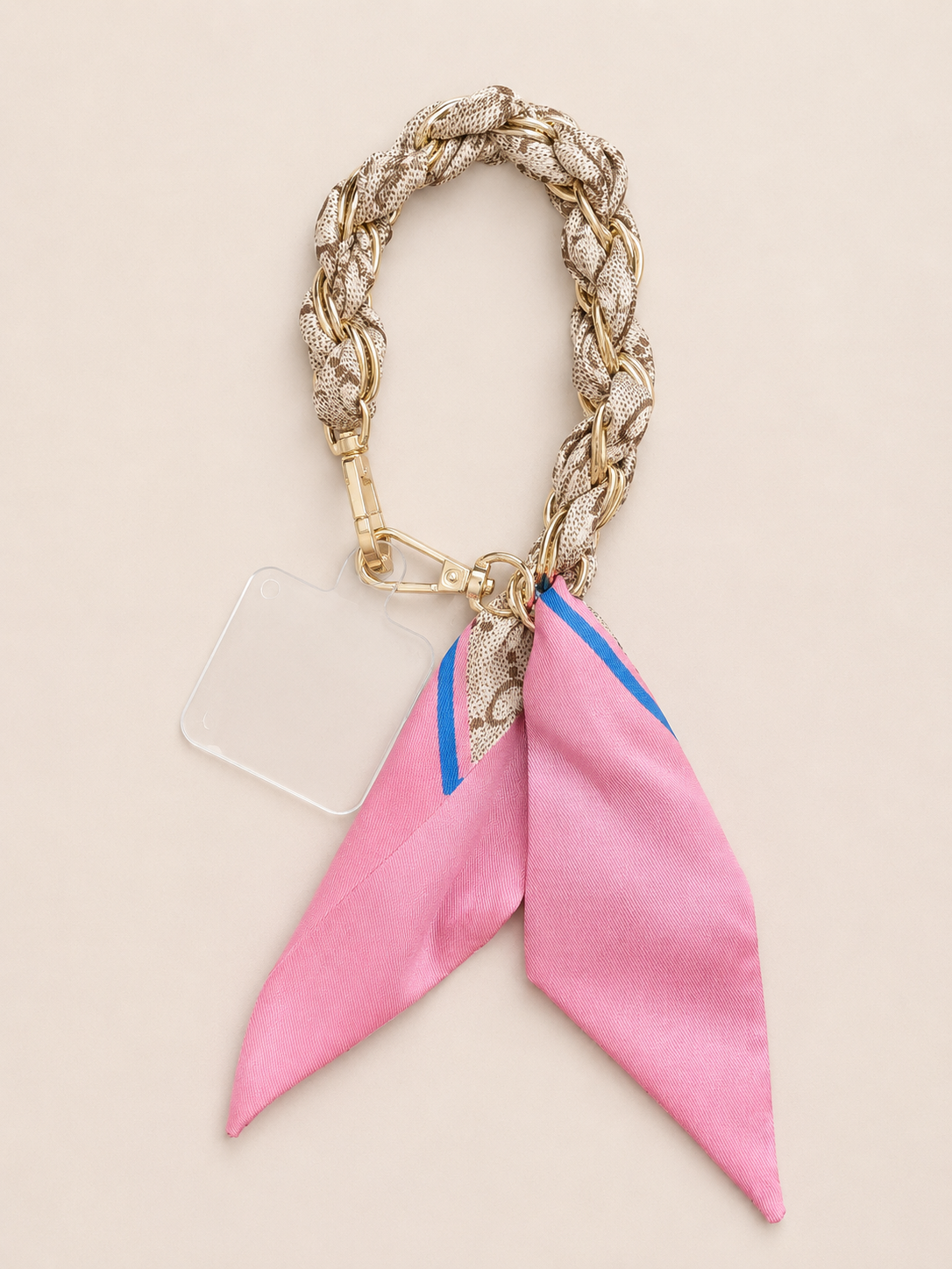 Scarf Chain Bag Tag/Phone Holder