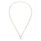 Natalie Wood Sparkle Mini Toggle Necklace - D