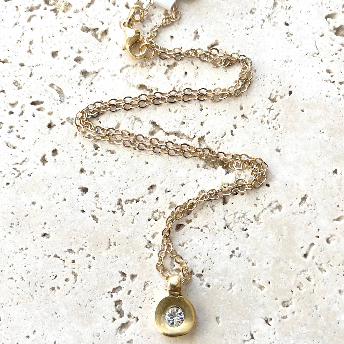 Hand Casted Swarovski Layering Necklace