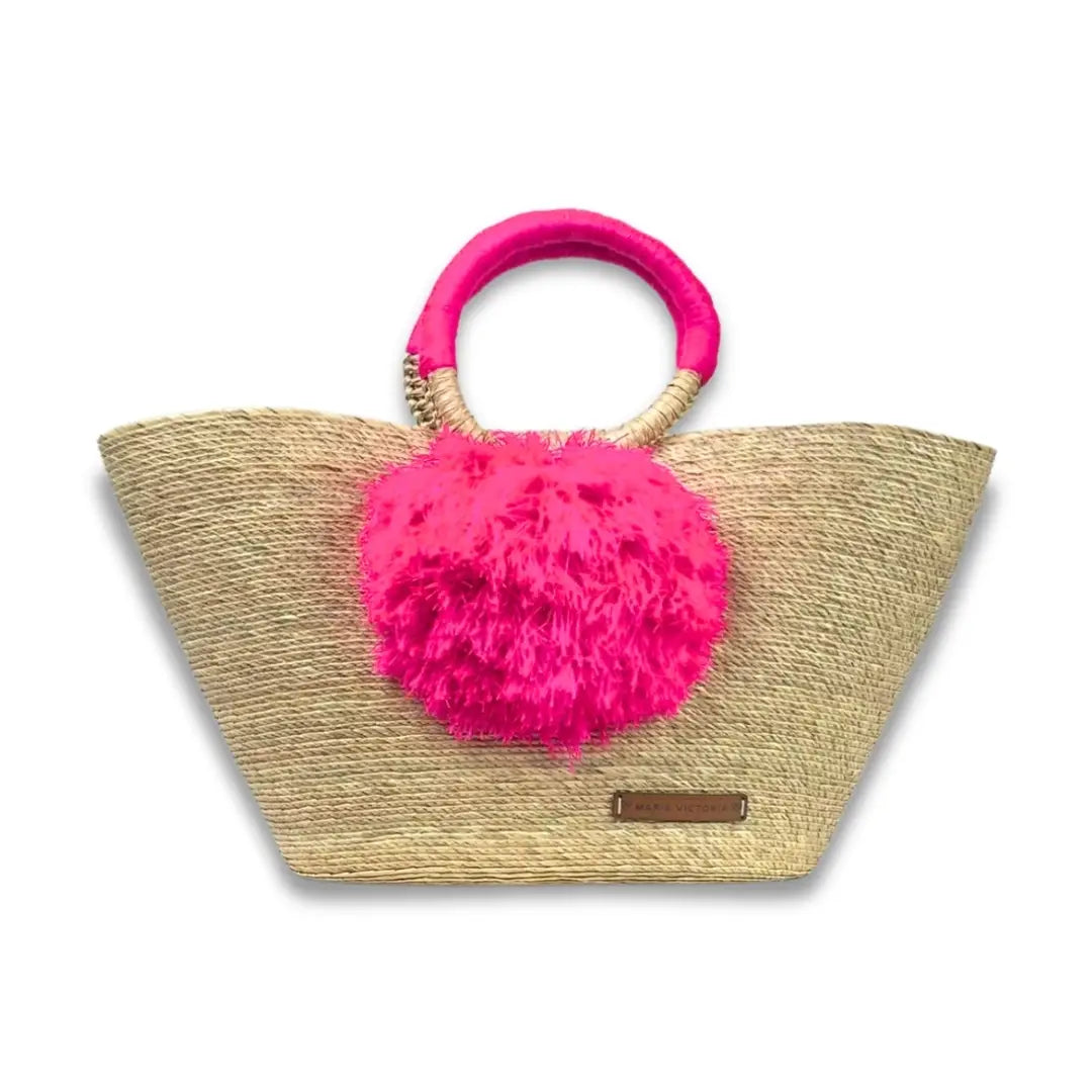 Handwoven Natural Palm Fiber Palma Hamac Bag
