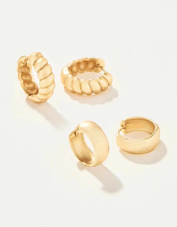 Spartina Classic Hoop Earring Set