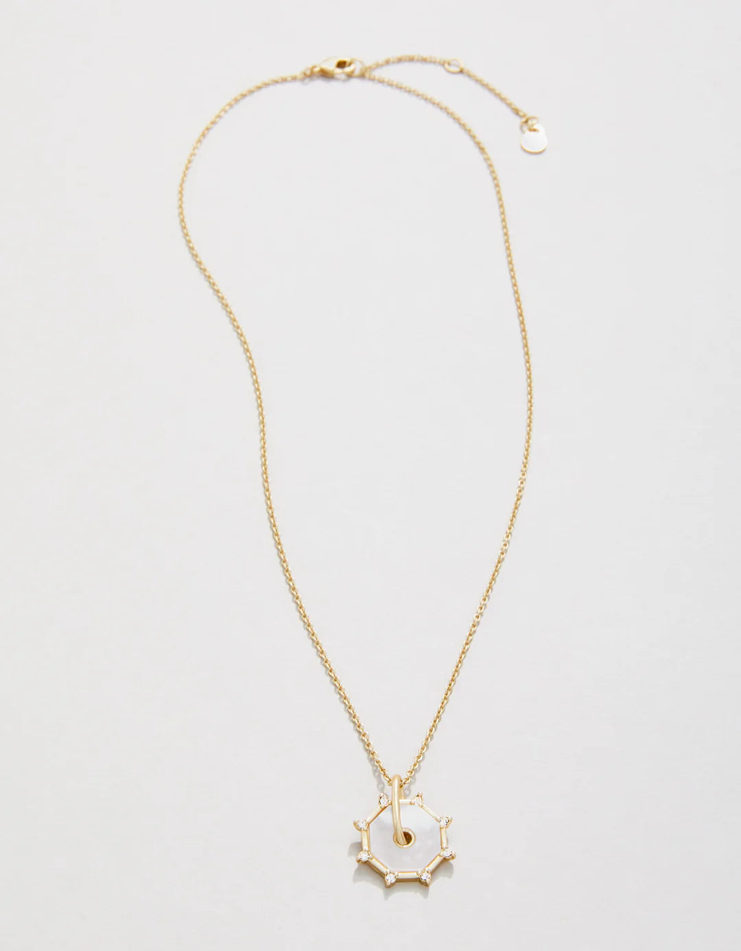 Spartina Going Places Necklace 18" Mother-of-Pearl
