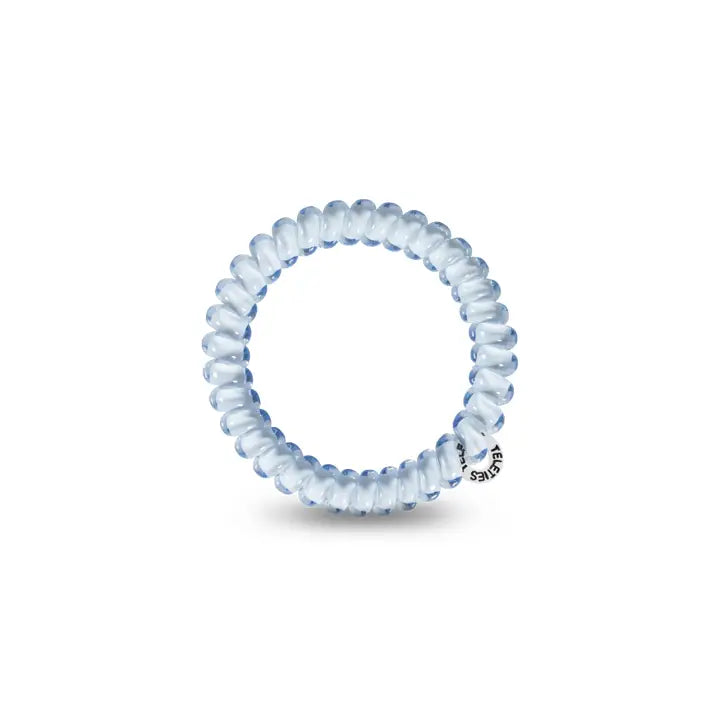 Spiral Hair Coils | Small | Washed Denim Hair Ties
