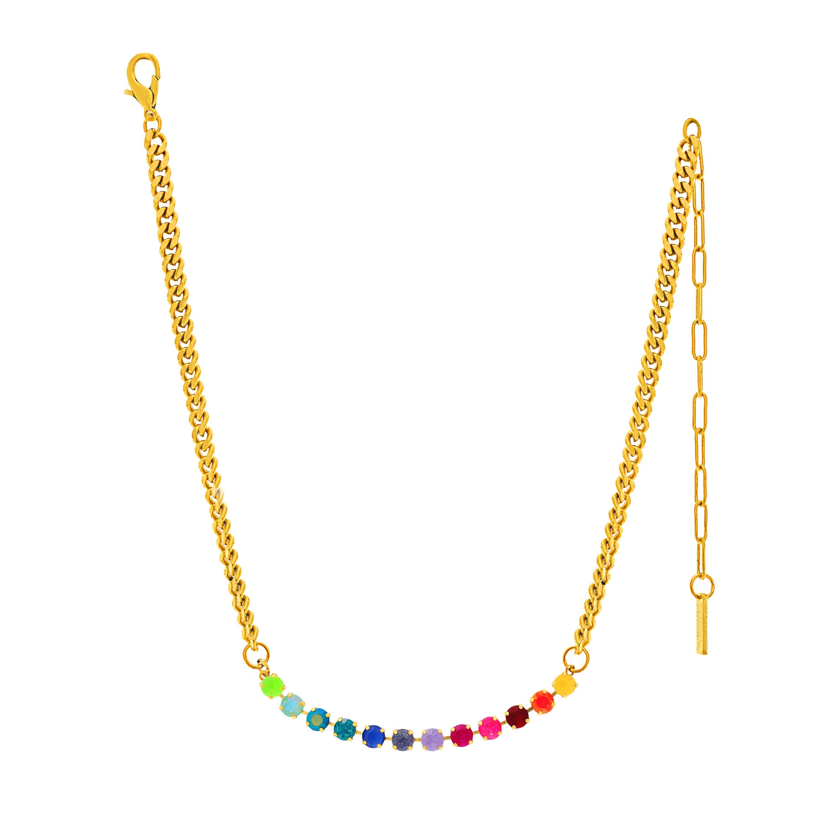 Mini Oakland Necklace in Candy Crush