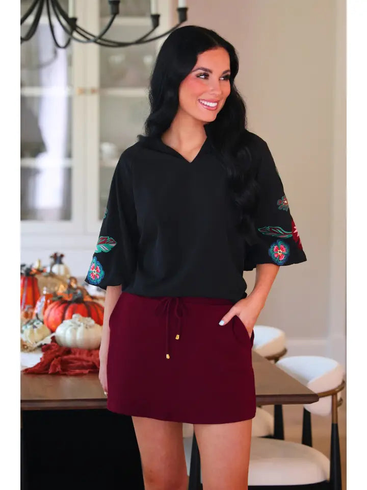 Well Loved Ribbed Skort