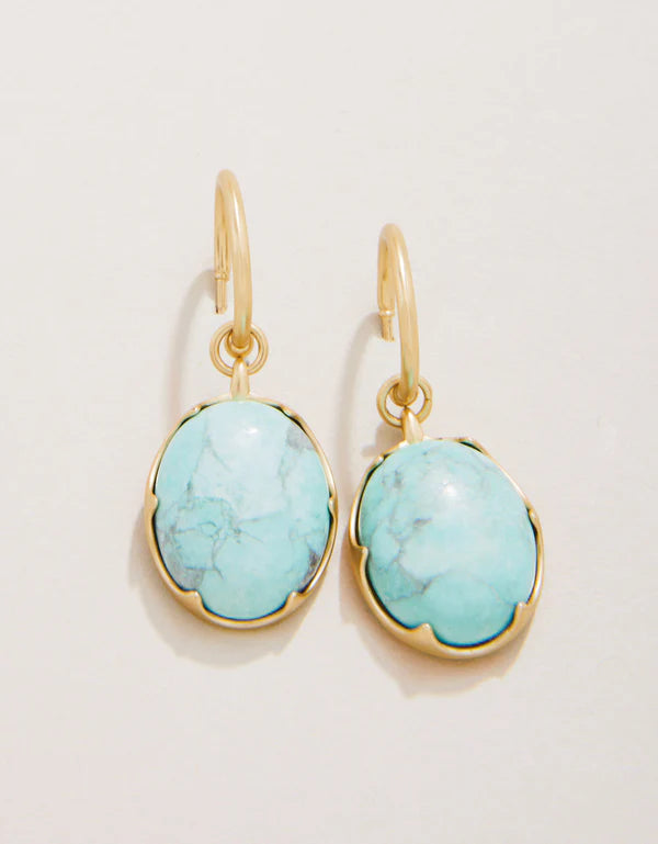 Spartina  Coralie Earrings Light Turquoise