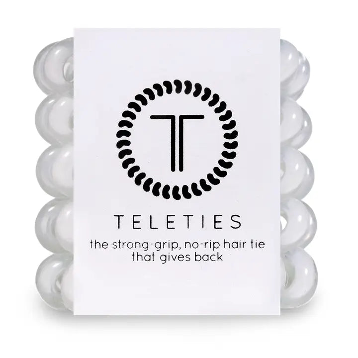 Spiral Hair Coils | Tiny | Coconut White Hair Ties