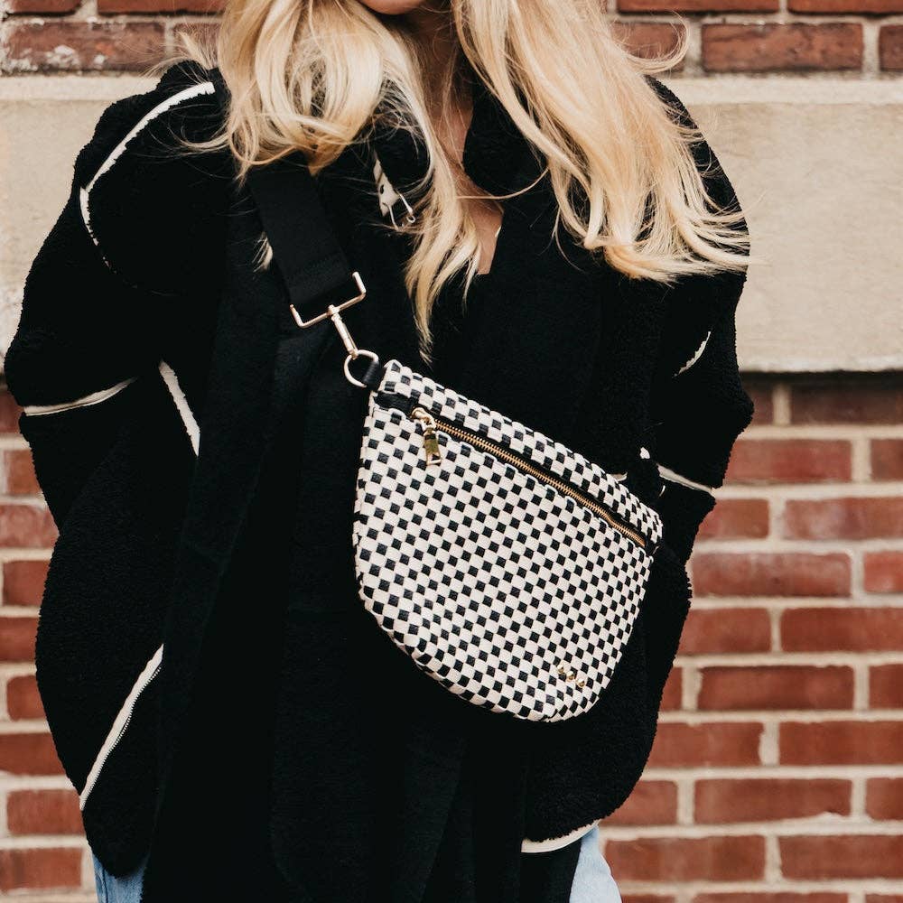 Westlyn Woven Bum Bag - Cherry Red