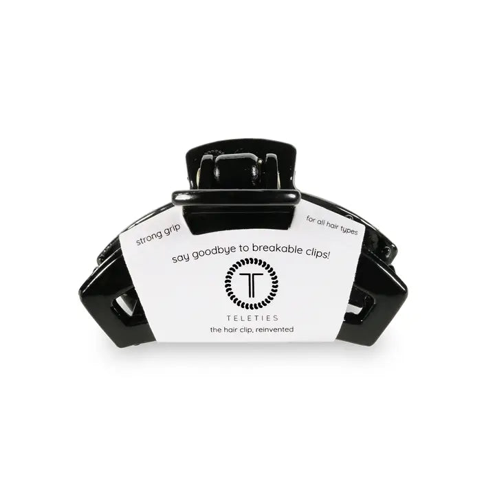 Open Hair Clip | Tiny | Jet Black
