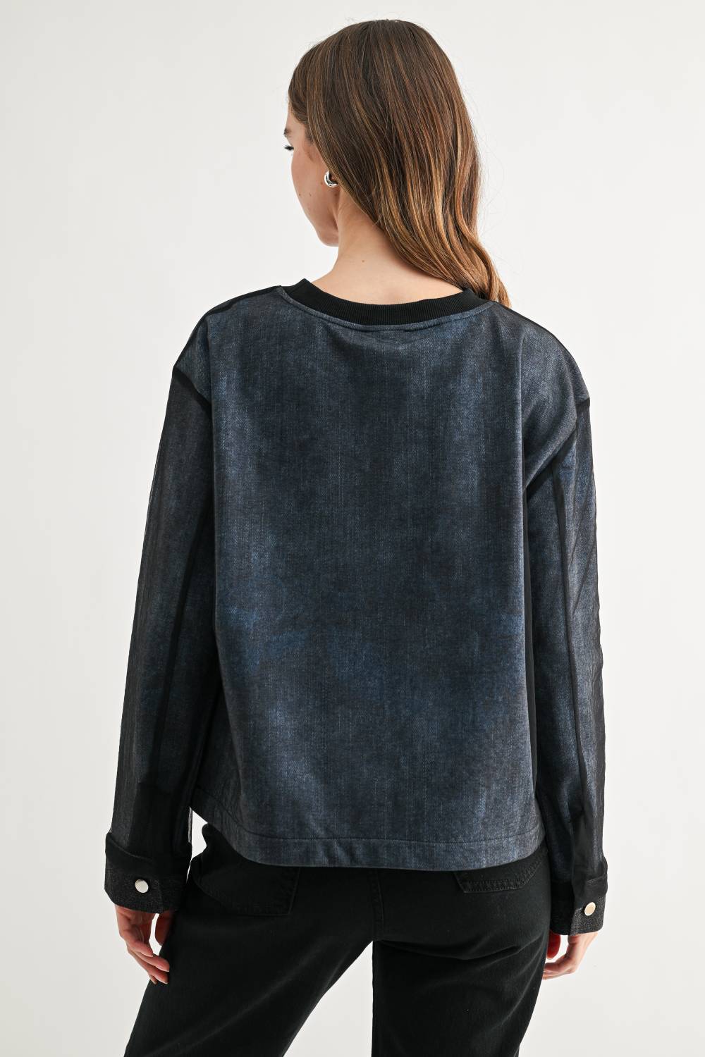 Navy Kalila Top
