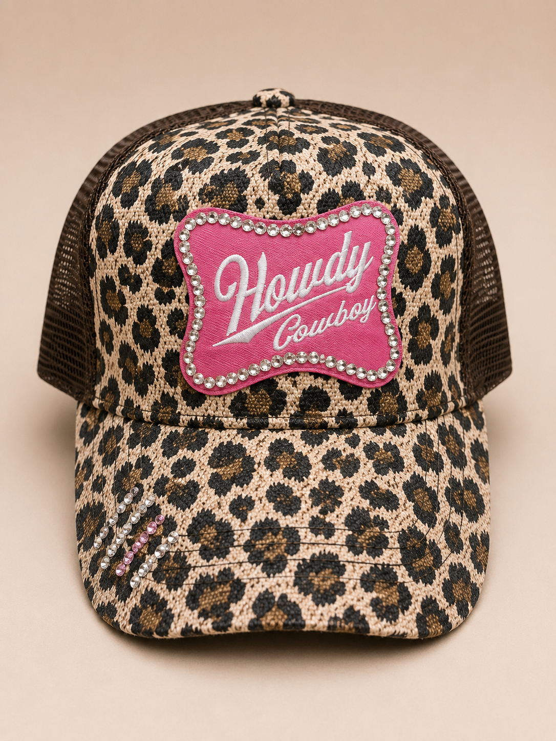 Howdy Cowboy Bling Cap
