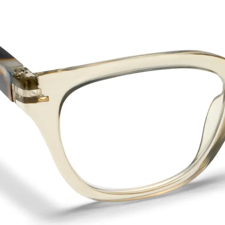 Peepers Lenora Blue Light Glasses - Fog/Chai Tortoise