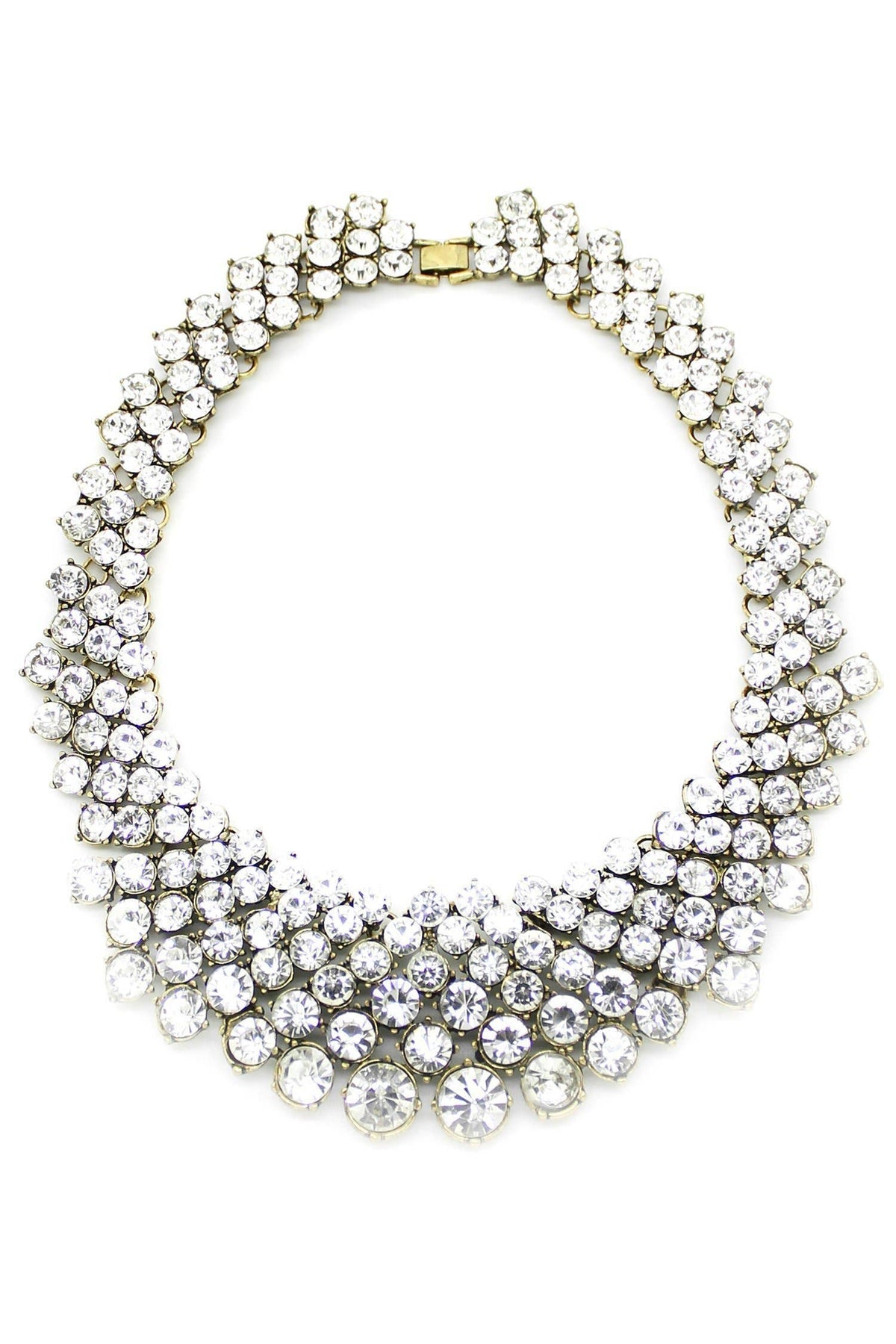 Amira Clear Statement Necklace