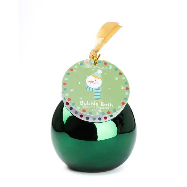 Jingle Snowman Bubble Bath Ornament 200ml