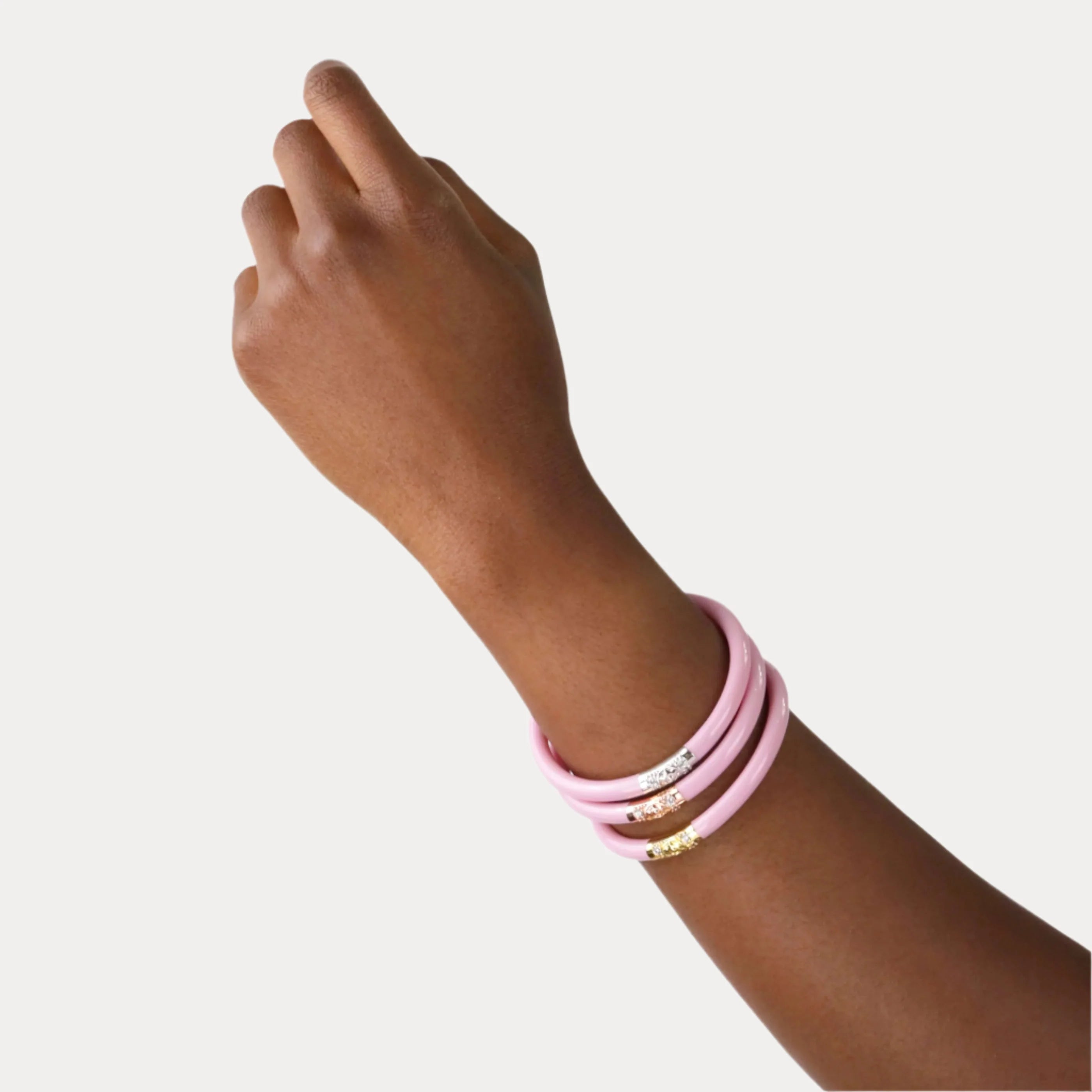 Budha Girl Three Kings All Weather Bangles® (AWB®) - Pink
