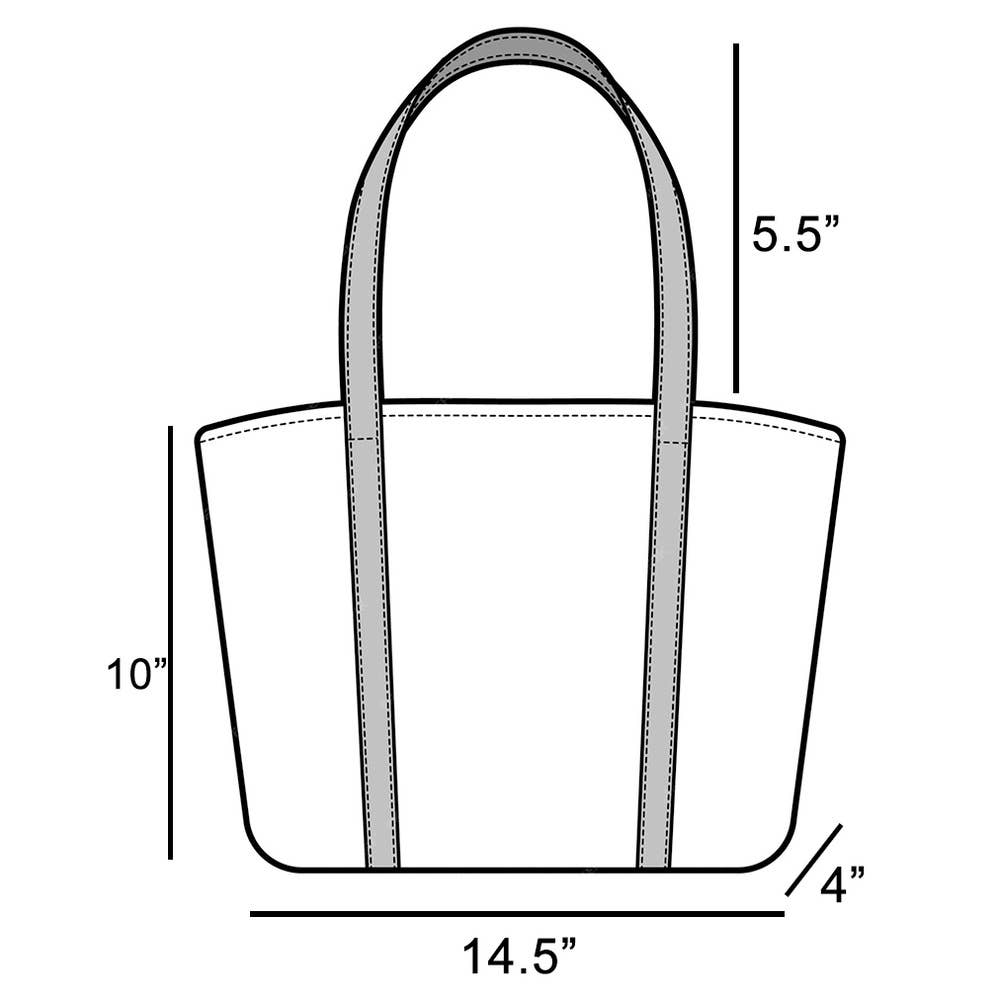 Woven Paper Straw Tote Bag With Ring Handles