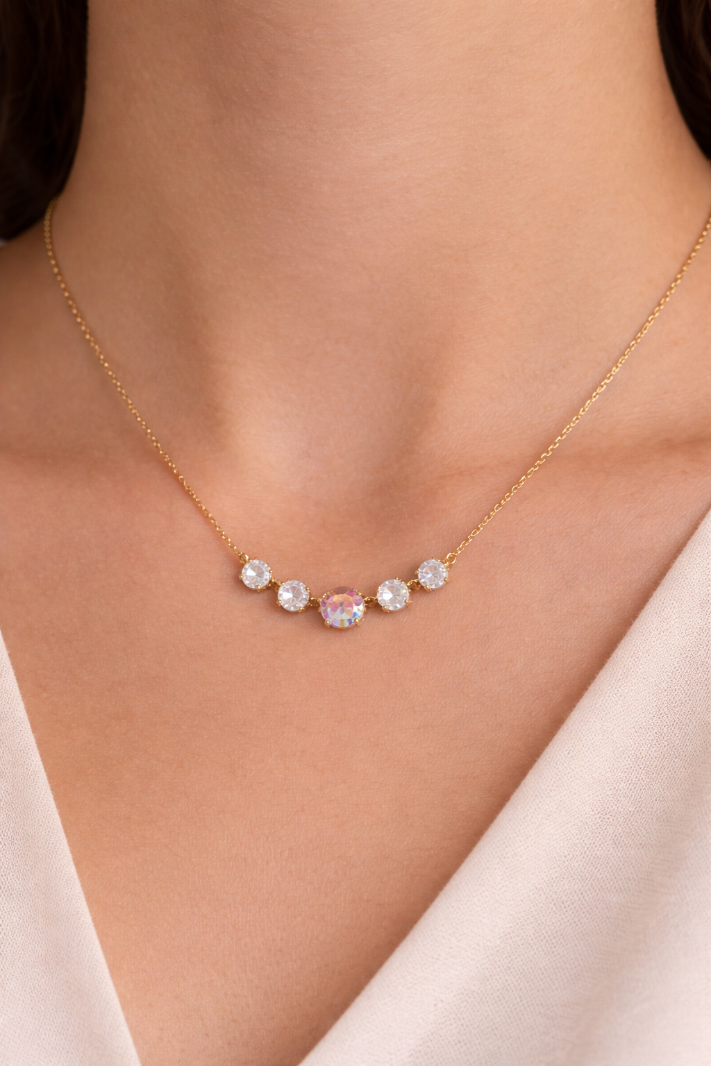 Sorrelli Shaughna Tennis Necklace - Icicle