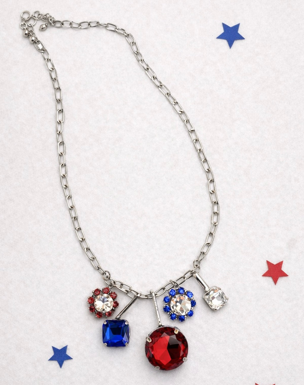 Link Chain Charm Necklace