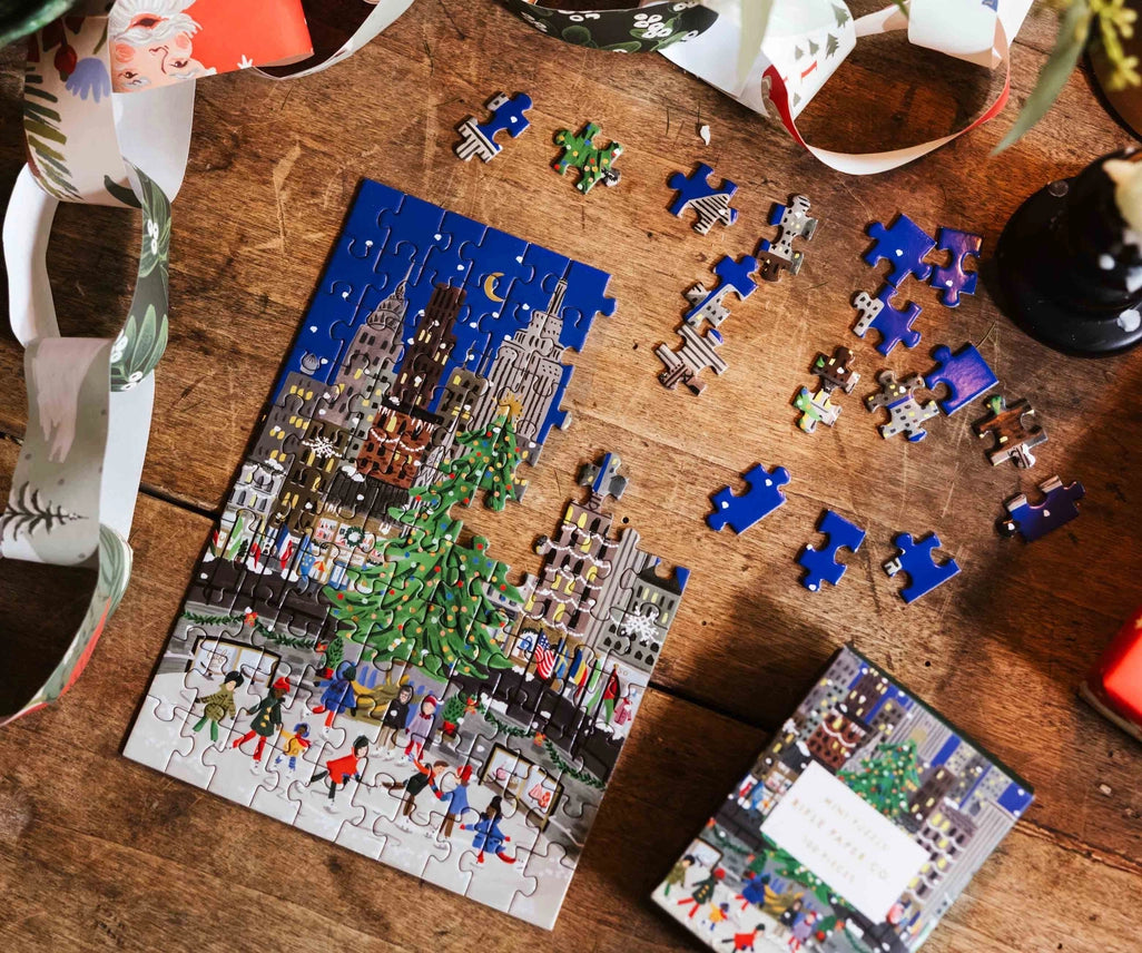 Holiday On Ice Mini Jigsaw Puzzle