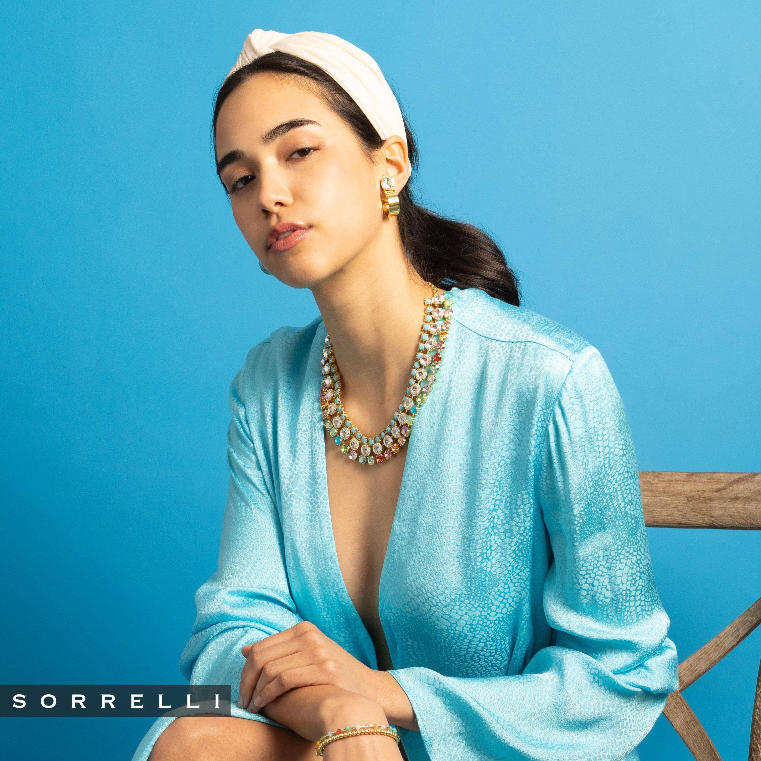 Sorrelli Dani Studded Hoop Earrings