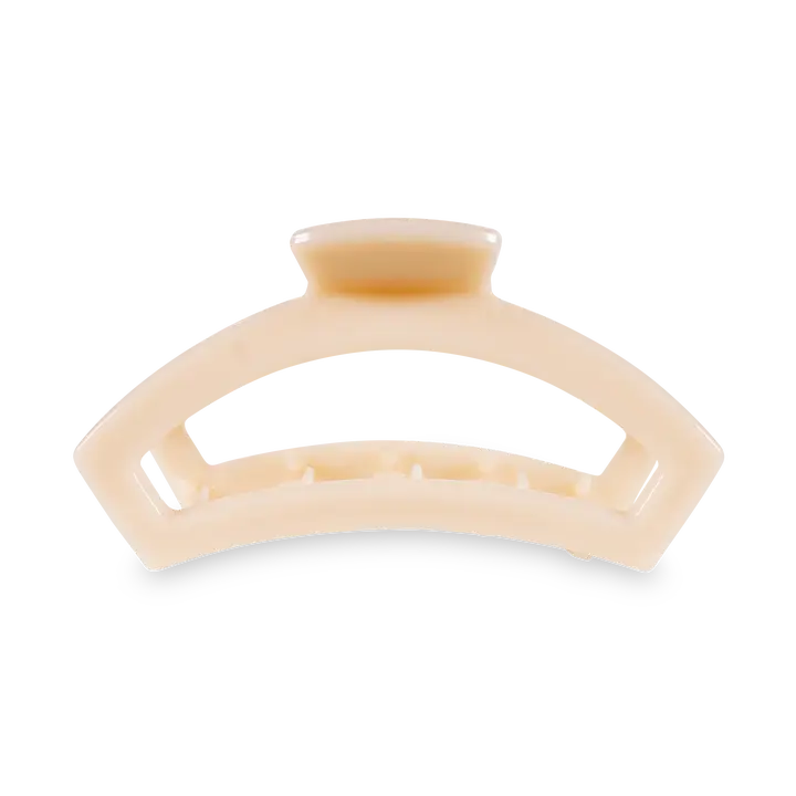 Open Hair Clip | Medium | Almond Beige