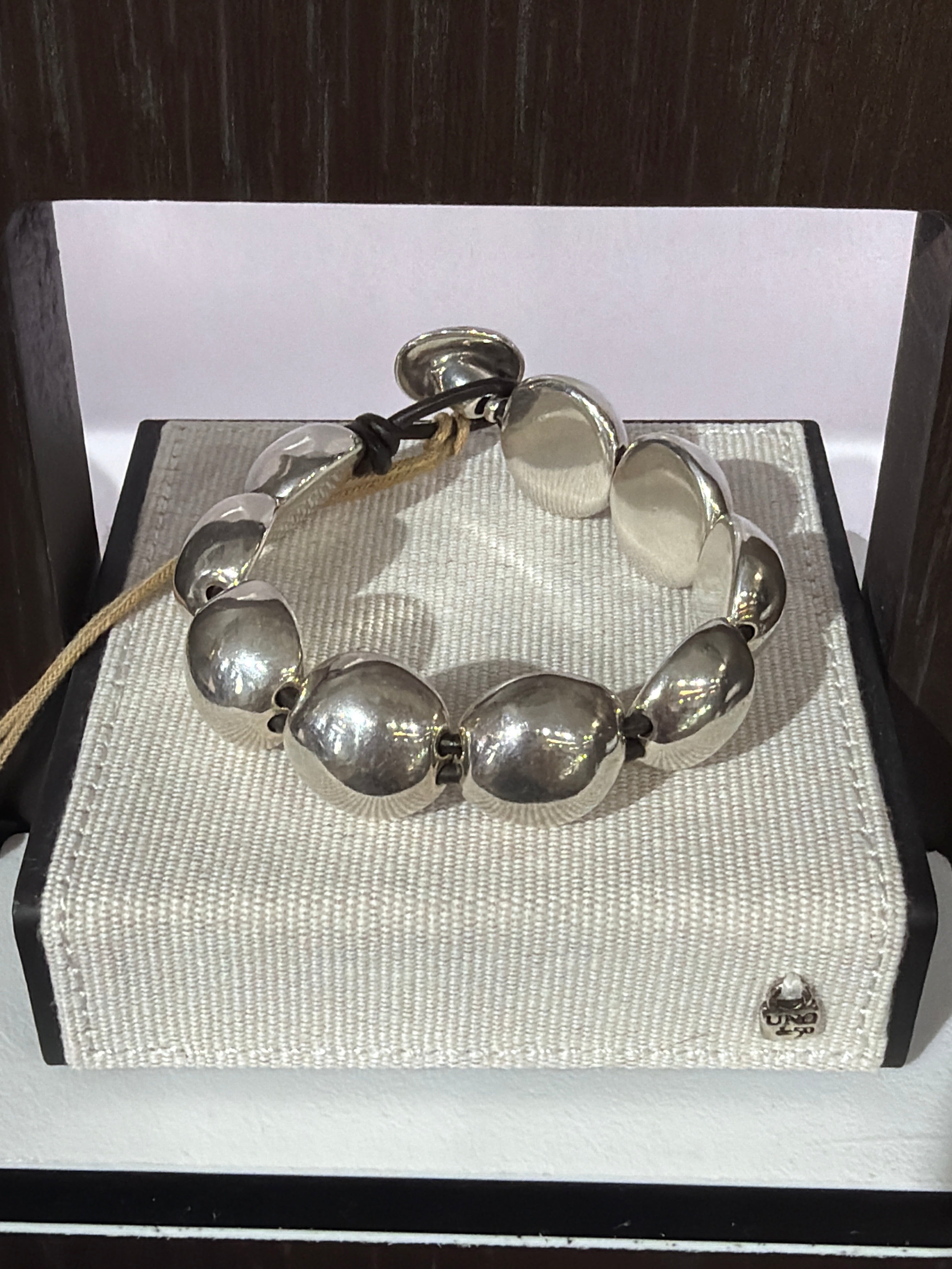 Uno de 50 Ser Intrepida Silver Plated Bracelet