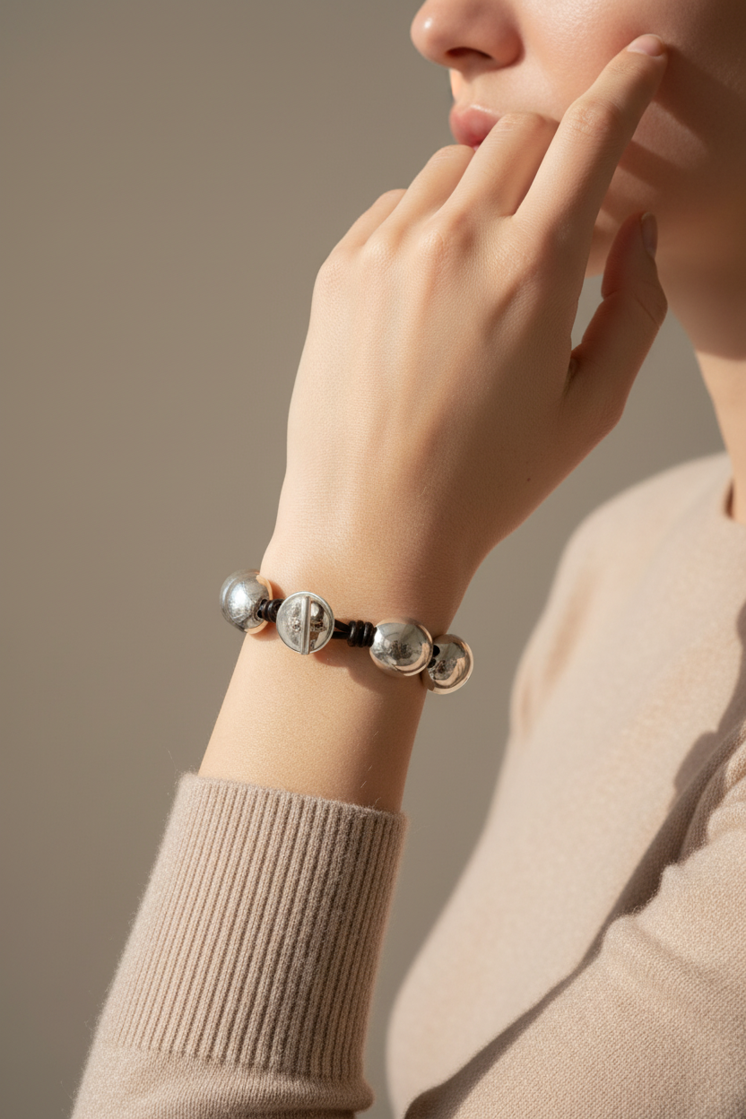 Uno de 50 Ser Intrepida Silver Plated Bracelet