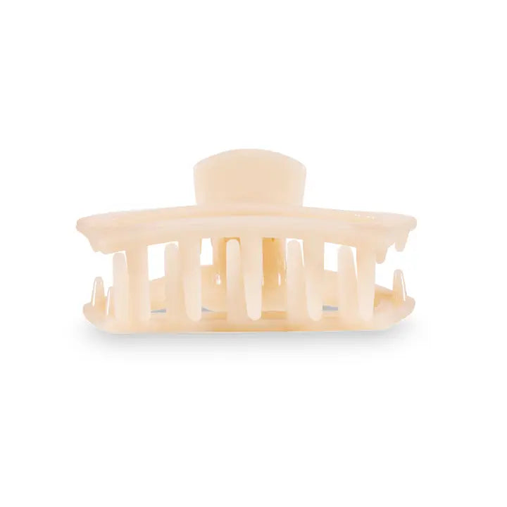 Open Hair Clip | Tiny | Almond Beige