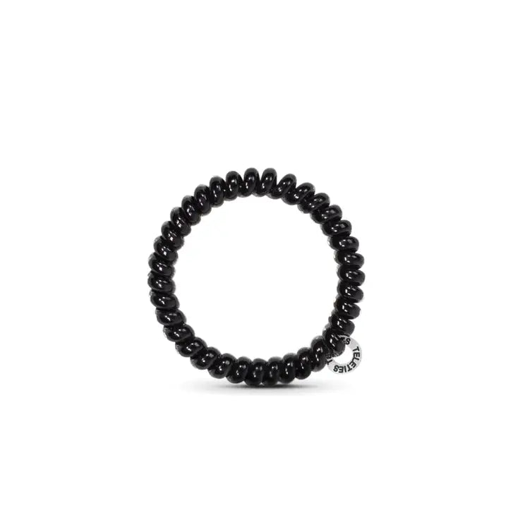 Spiral Hair Coils | Small | Jet Black Hair Ties