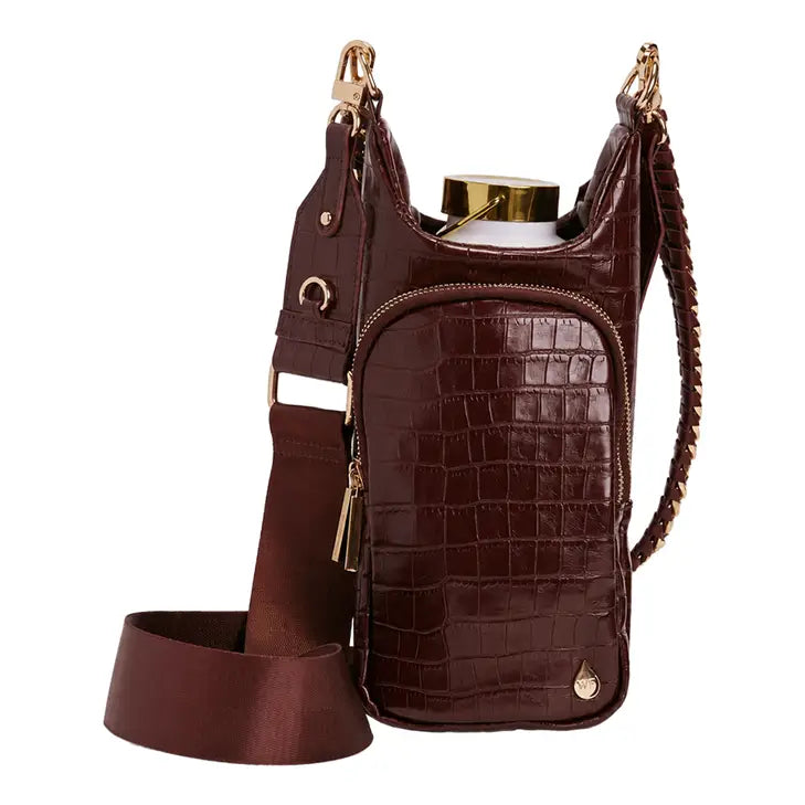 Wanderfull Merlot Faux Croc Hydrobag®