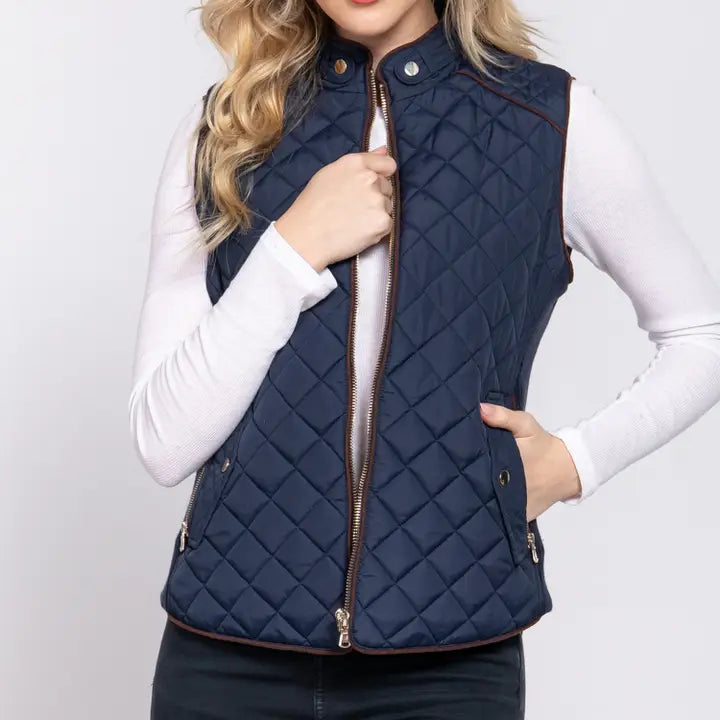 Vivian Quilted Vest