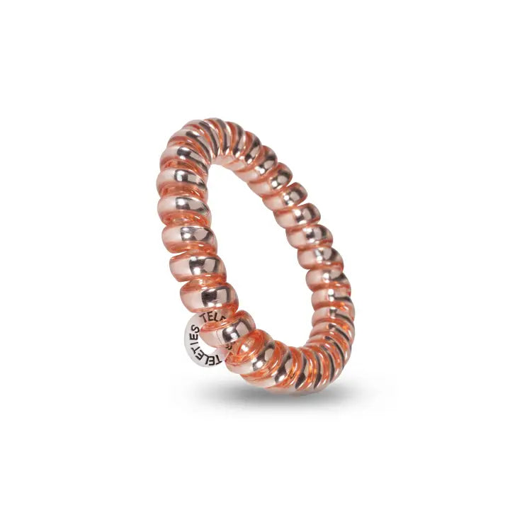 Spiral Hair Coils | Small | Millennial Pink Hair Ties