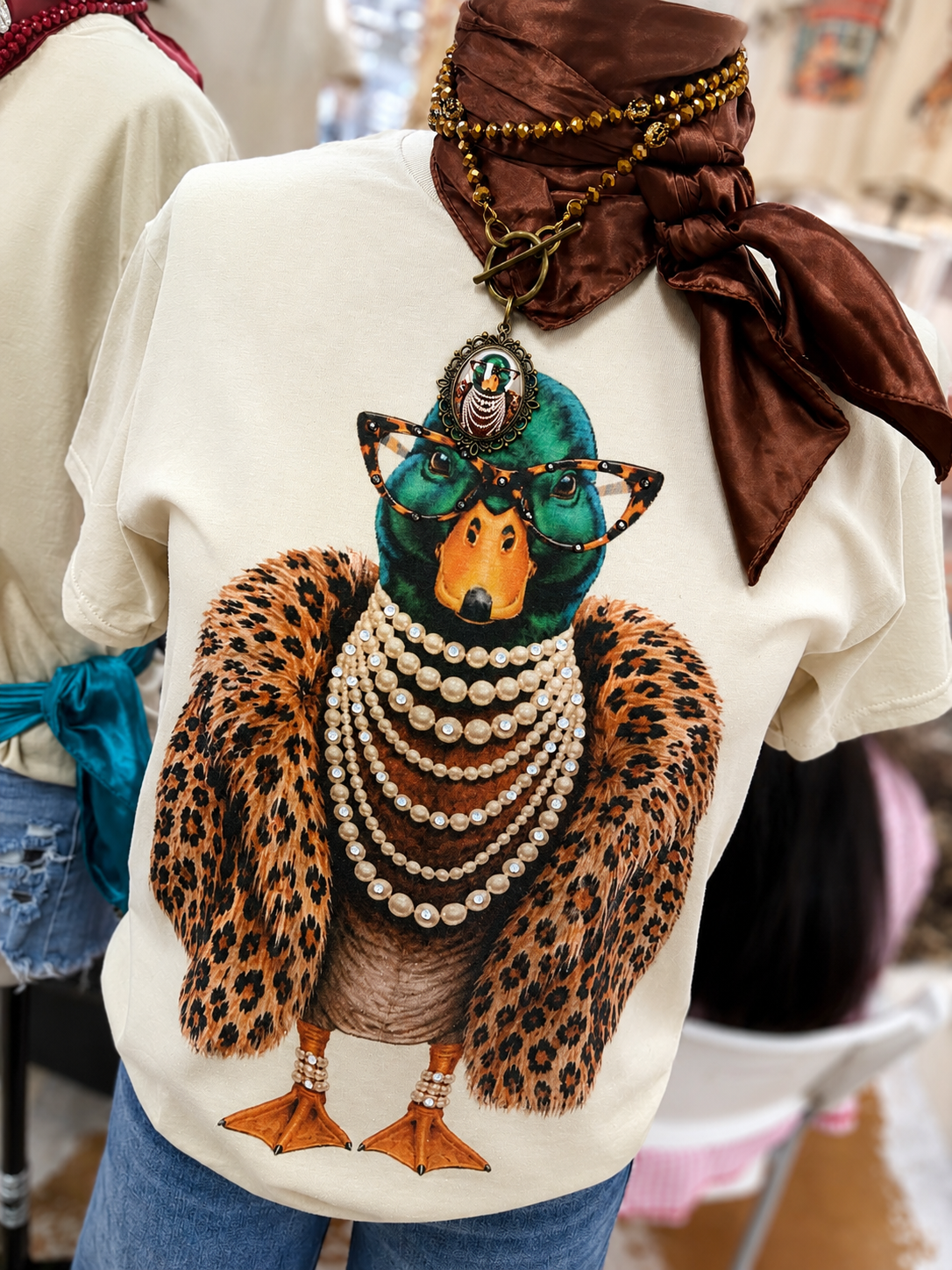 PREORDER - Green Mallard Bling Tee