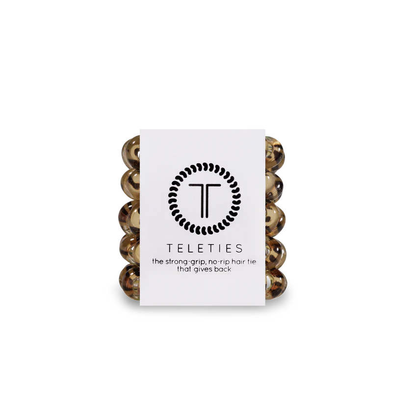 Spiral Hair Coils | Tiny | Leopard Hair Ties