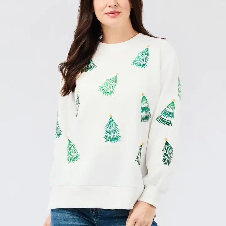 Lakelyn Large Trees Sweatshirt