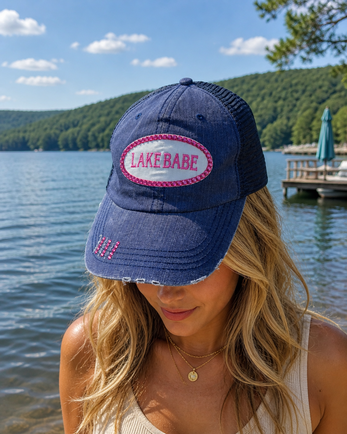 Lake Babe Bling Cap