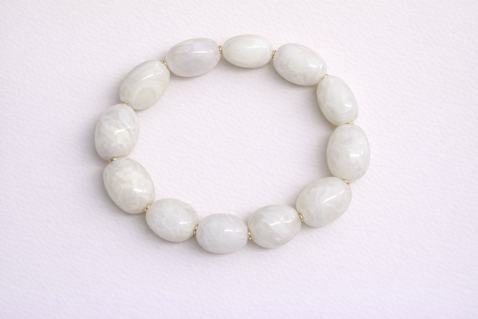 Beaded Resin Stretch Bracelets