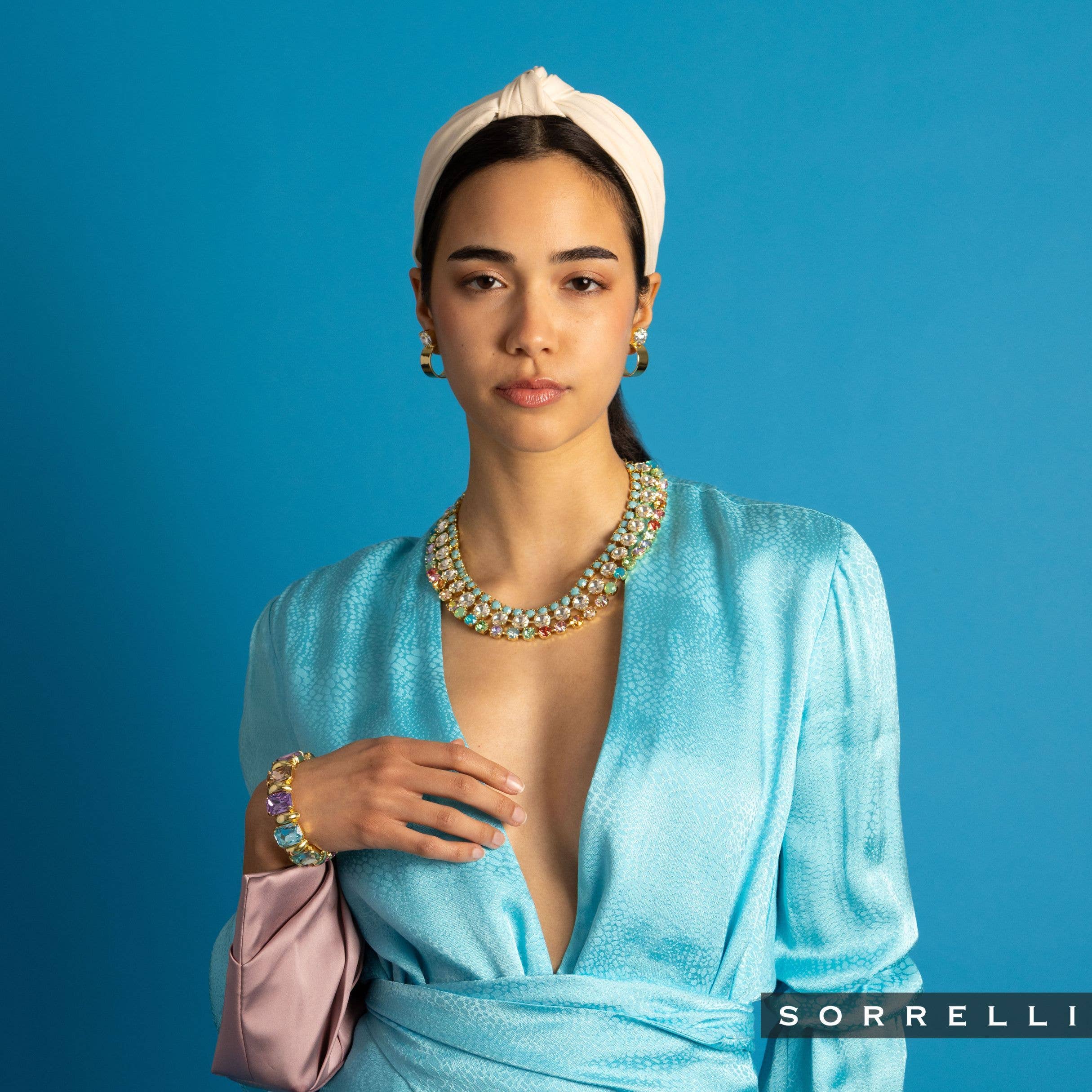Sorrelli Dani Studded Hoop Earrings