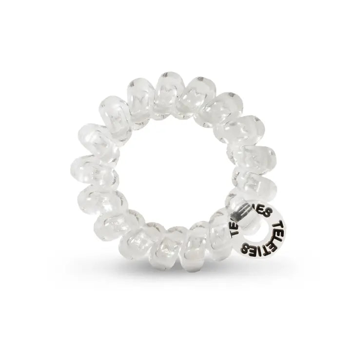 Spiral Hair Coils | Tiny | Crystal Clear Hair Ties