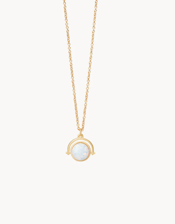 Spartina To The Moon Back Reversible Necklace