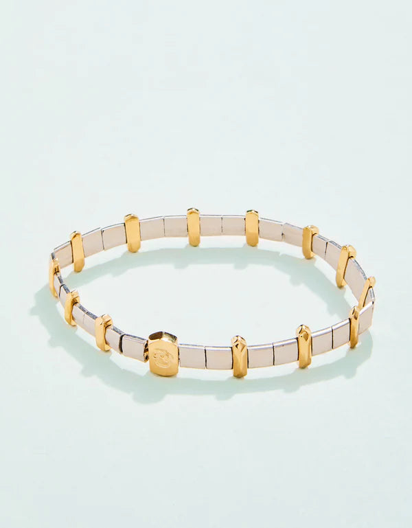 Spartina Kerra Stretch Bracelet Gold/Silver