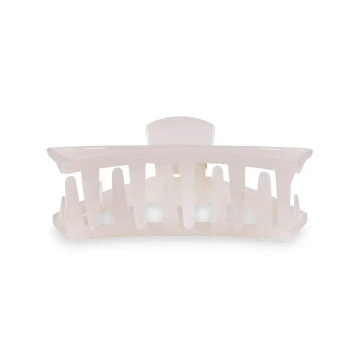 Open Hair Clip | Large | Coconut White