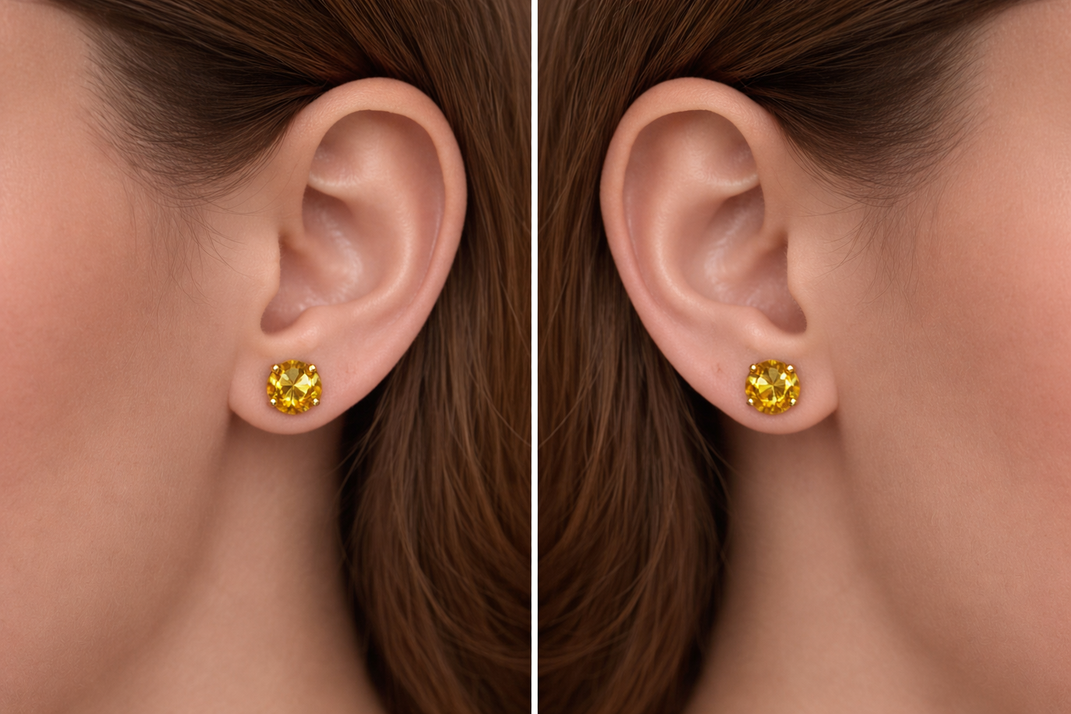 Tova The Oakland Studs - Citrus Lime Champagne