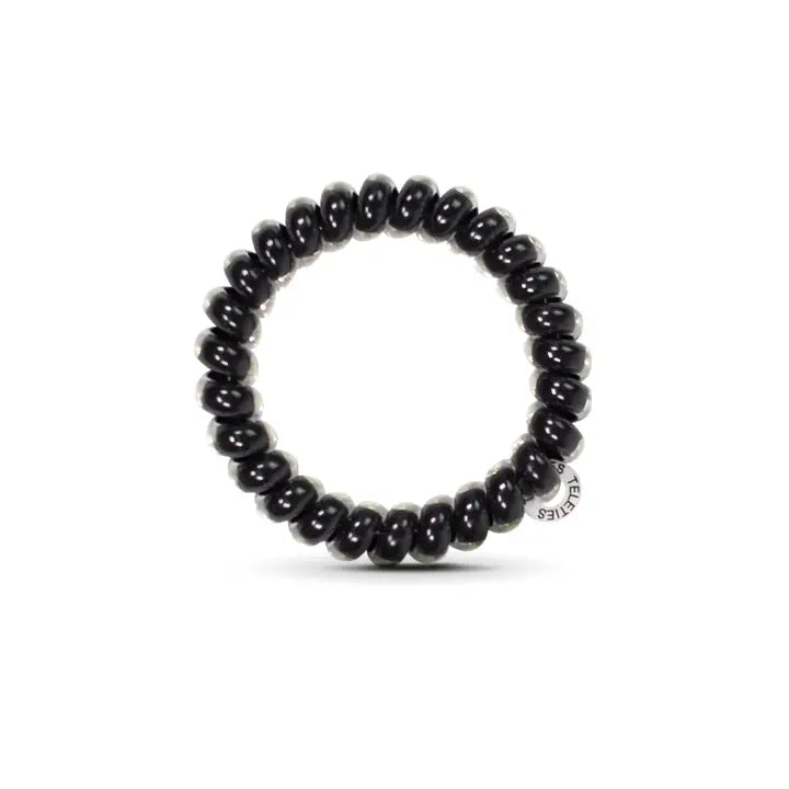 Spiral Hair Coils | Large | Jet Black Hair Ties