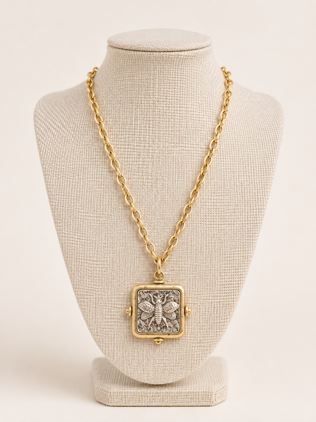 Bee Pendant Necklace