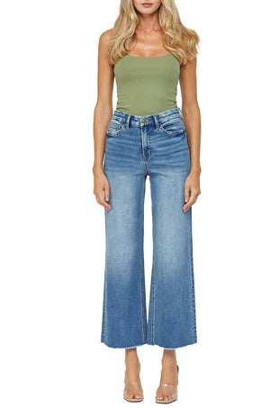 Festival Stretch Super High Rise Wide Leg — Accents Boutique, Marble Falls TX