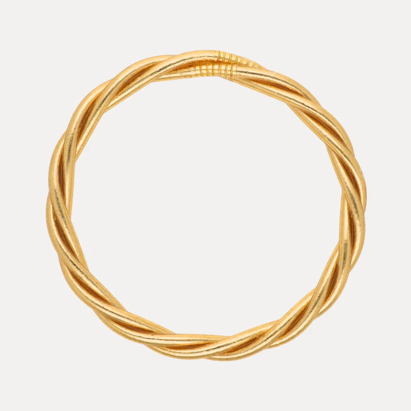 Budha Girl Aura Twist All Weather Bangle